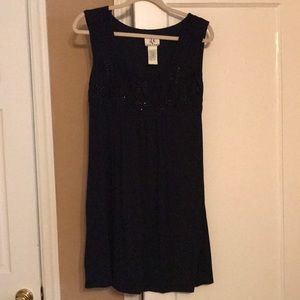 Umpire dress with sparkle